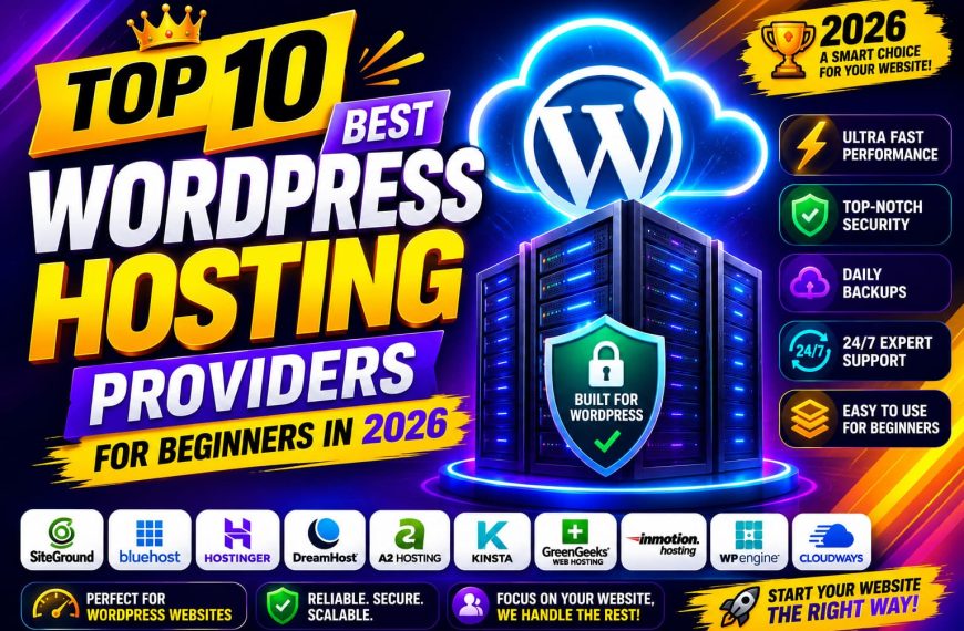 Top 10 Best WordPress Hosting Providers for Beginners in 2026