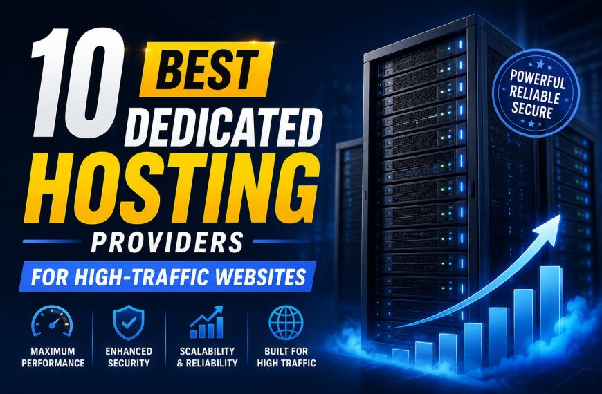 10 Best Dedicated Hosting Providers for High-Traffic Websites