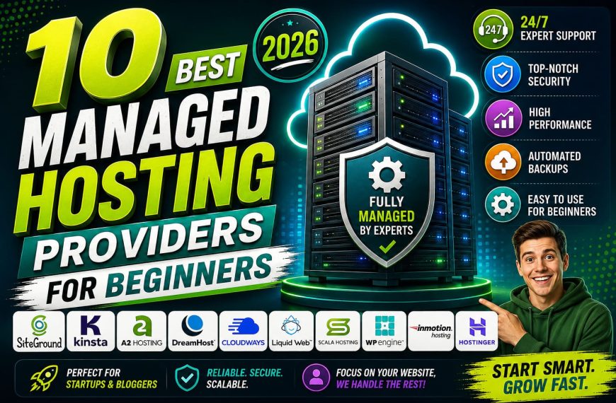10 Best Managed Hosting Providers for Beginners in 2026