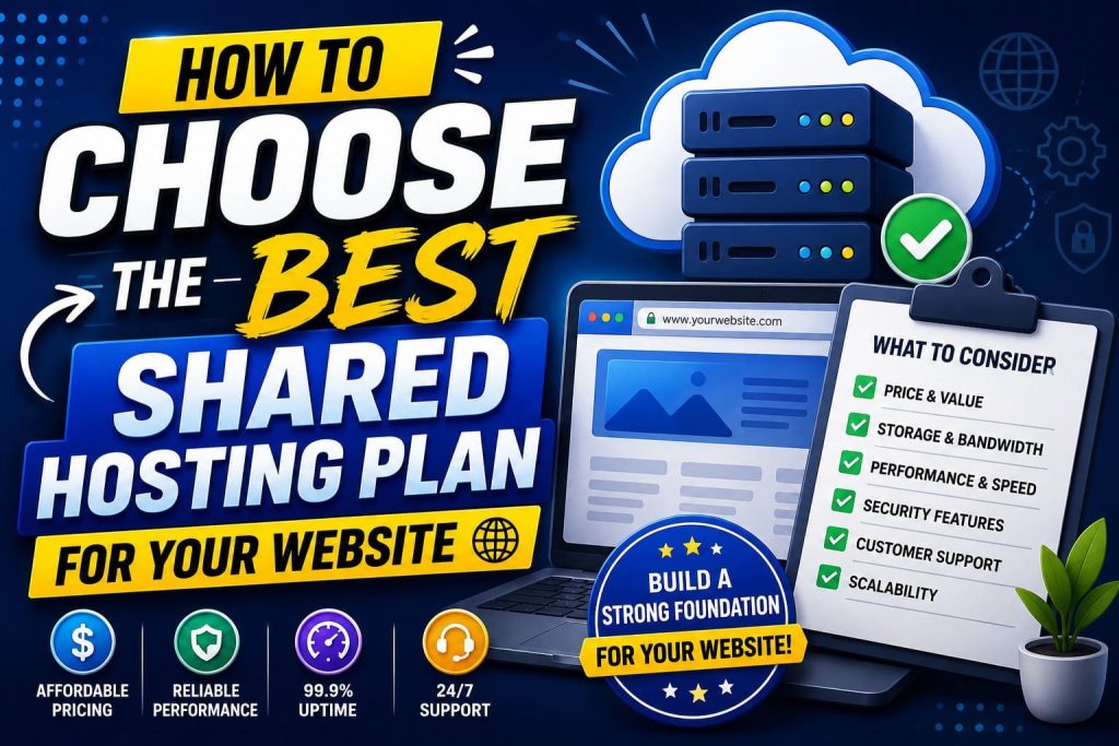How to Choose the Best Shared Hosting Plan for Your Website