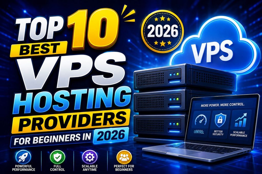 Top 10 Best VPS Hosting Providers for Beginners in 2026 Top 10 Best VPS Hosting Providers for Beginners in 2026