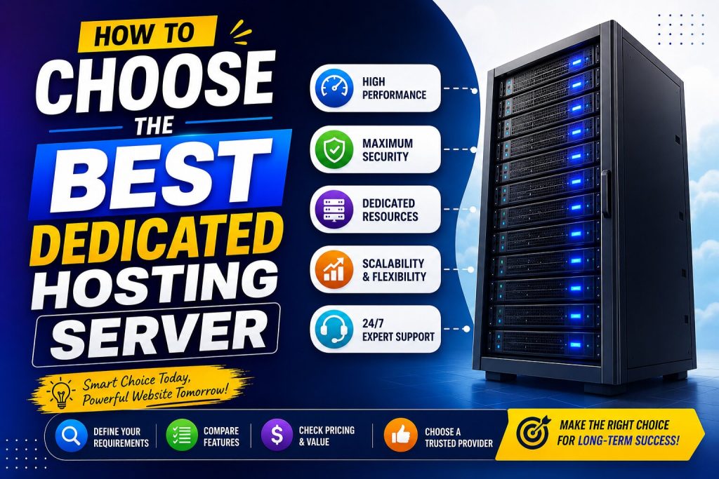 How to Choose the Best Dedicated Hosting Server
