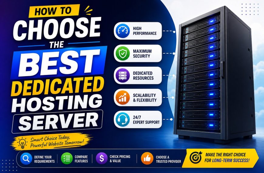 How to Choose the Best Dedicated Hosting Server